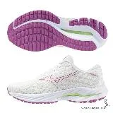 Mizuno 美津濃 女鞋 慢跑鞋 WAVE INSPIRE 20 4E超寬楦 白紫 J1GD244624