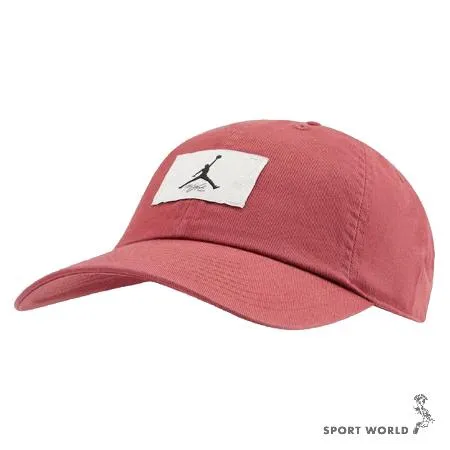 Nike Jordan 帽子 老帽 可調式 水洗紅 FD5181-661