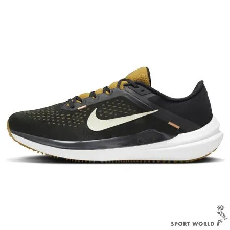 Nike 男鞋 慢跑鞋 WINFLO 10 黑黃 DV4022-009