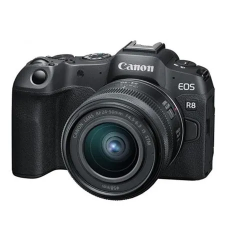 Canon EOS R8+RF 24-50mm F4.5-6.3 IS STM 套組 (公司貨) 128G全配組