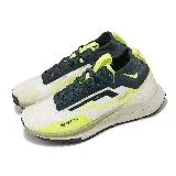 Nike 越野跑鞋 Wmns Pegasus Trail 4 GTX 防水 米白 綠 女鞋 戶外 運動鞋 FN7771-100