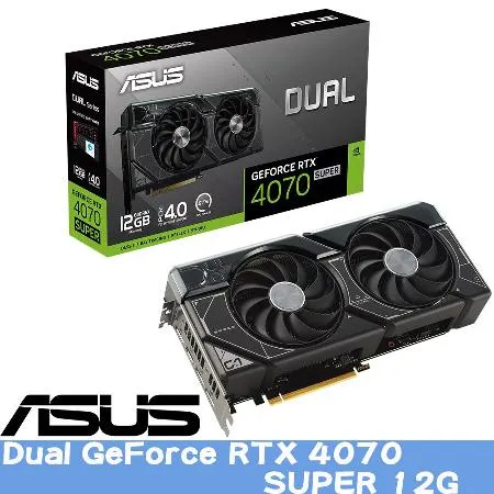 ASUS華碩 DUAL RTX4070S 12G 顯示卡