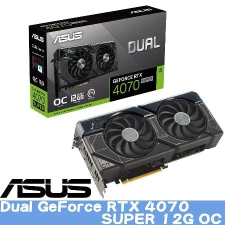 ASUS華碩 Dual RTX 4070S O12G 顯示卡