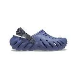 【SPLY】Crocs Echo Clog Bjbi Blue 洞洞涼鞋 藍 男女鞋 207937-402