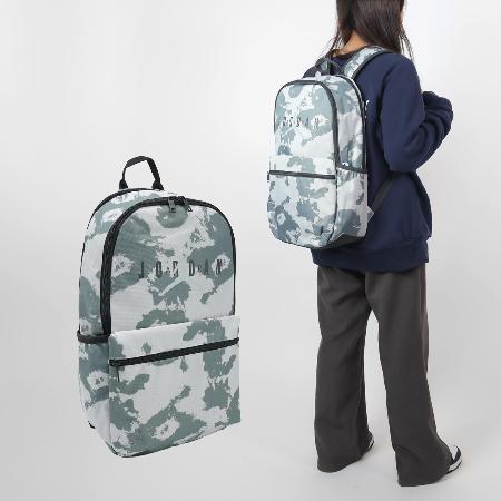 後背包 Air Jordan 灰 黑 迷彩 大空間 多夾層 13吋 軟墊 筆電包 背包