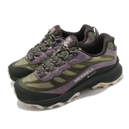 Merrell 戶外鞋 Moab Speed GTX 女鞋 登山 越野 防水 綠 黑 紫 ML066854
