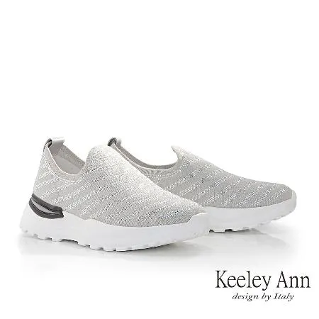 Keeley Ann 
飛織彈力輕量休閒鞋