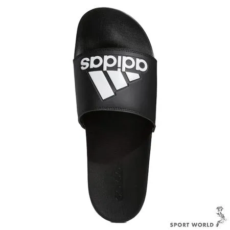 Adidas 男鞋 女鞋 拖鞋 ADILETTE COMFORT 黑白 GY1945