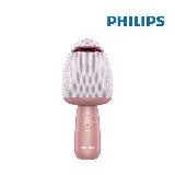 【Philips 飛利浦】唱放一體K歌麥克風 藍牙無線K歌神器 行動KTV (DLM9318CP) 粉色