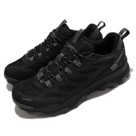 Merrell 登山鞋 Speed Strike GTX 黑 男鞋 防水 戶外機能 ML066851