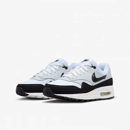 【NIKE】AIR MAX 1 GS 童鞋 大童鞋 女鞋 休閒鞋 藍黑-DZ3307106