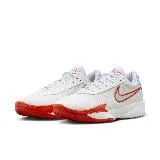 【NIKE】AIR ZOOM G.T. CUT ACADEMY EP 男鞋 籃球鞋 白 橘紅-FB2598101