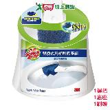 3M百利 替換式馬桶刷底座組 1握把1底座1刷頭(無清潔劑) 馬桶刷 刷【愛買】