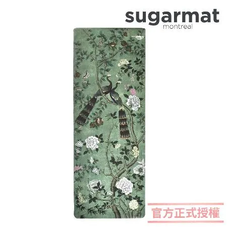 【加拿大Sugarmat】頂級加寬PU瑜珈墊(3.0mm) 古典翡翠 Jade Chinoise