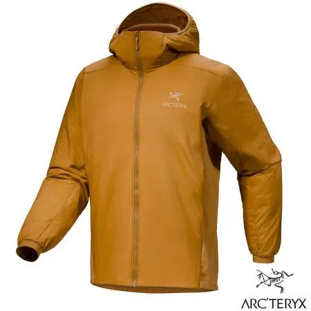 【ARCTERYX 始祖鳥】男 Atom 輕量抗水耐磨化纖外套(僅370g).防風保暖夾克/X000007487 育空褐