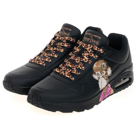 SKECHERS 男鞋 運動系列 UNO - SNOOP DOGG - 251014BBK