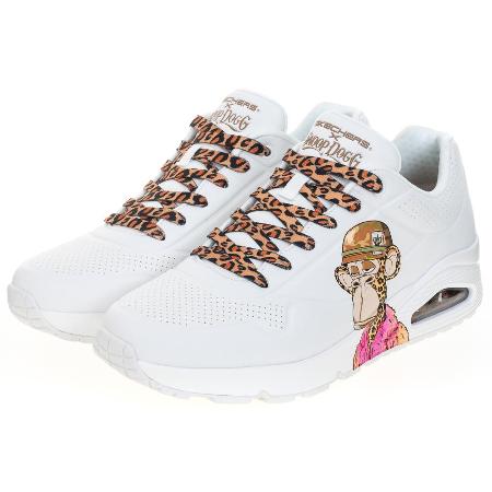 SKECHERS 男鞋 運動系列 UNO - SNOOP DOGG - 251014WHT
