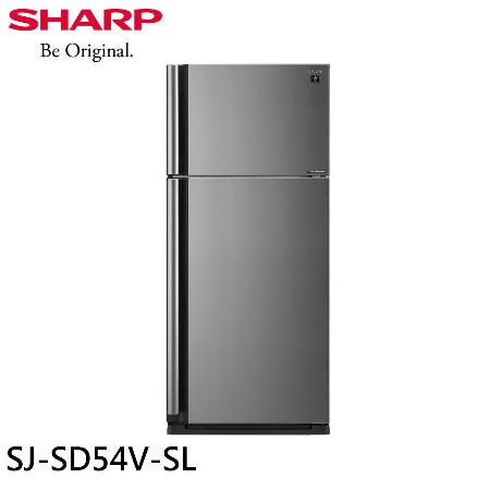 SHARP 夏普 自動除菌離子變頻雙門電冰箱 SJ-SD54V-SL