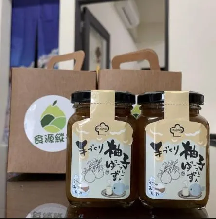⭐【食源縱谷(官方)】⭐ - 海鹽柚子風味醬 瑞穗柚子特產 鹹甜口味 熱飲沖泡佳