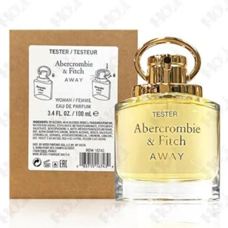 Abercrombie & Fitch AWAY 境女性淡香精 100ml-Tester包裝