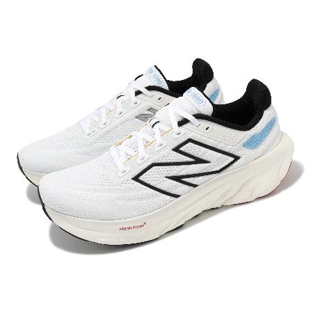 New Balance 慢跑鞋 Fresh FoamX 1080 V13 2E 男鞋 寬楦 白黑 M108013A-2E