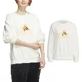 adidas 長袖上衣 CNY Sweatshirts 女款 白 黃 龍年 農曆年 落肩 大學T 愛迪達 JE6096