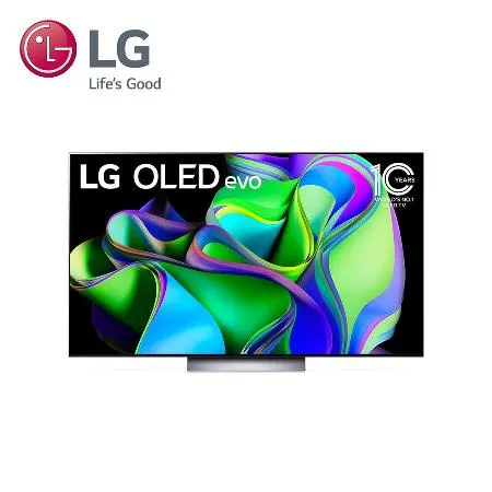 【LG樂金】55型OLED evo C3極緻系列 4K AI 物聯網智慧電視 OLED55C3PSA (含基本安裝)