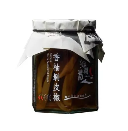 洄瀾醬人 香柚剝皮椒 300g (剝皮辣椒)