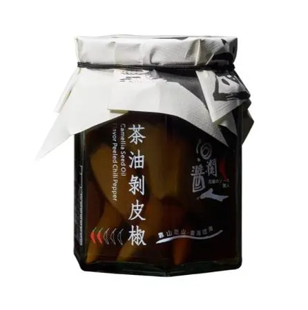 洄瀾醬人 茶油剝皮椒 300g (剝皮辣椒)