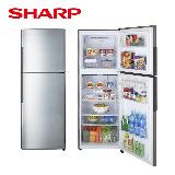 【SHARP 夏普】287公升變頻雙門冰箱 SJ-HY29-SL / 炫耀銀 含基本安裝