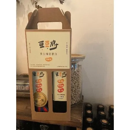 【沐稼】豆豆將陳年黃豆釀造醬油禮盒組*無麩質*無糖