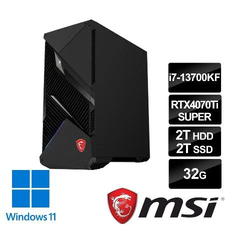 msi微星 Infinite X2 13F-227TW RTX4070Ti S 電競桌機