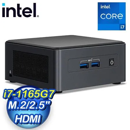 INTEL BNUC11TNHi70000 NUC Kit 準系統(i7-1165G7)