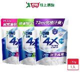 白蘭4X極淨酵素抗病毒洗衣精補充包1.5kg