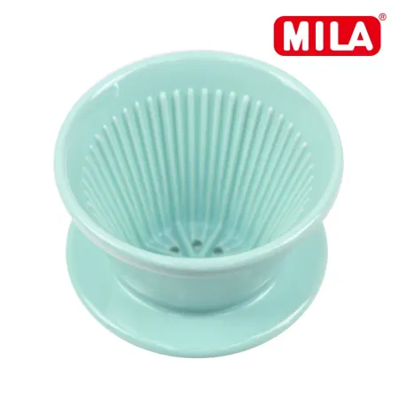 MILA 陶瓷蛋糕濾杯(咖啡濾杯)(適合1-4人)-湖水綠