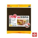 日本LEC- 吸附水洗地墊30x30cm-9枚入(棕色)