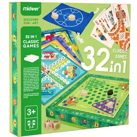 《 MiDeer 》32合一經典桌遊組