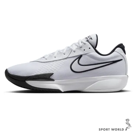Nike 籃球鞋 男女鞋 AIR ZOOM G.T. CUT ACADEMY EP 白黑 FB2598-100