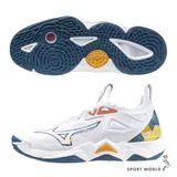 Mizuno 美津濃 排球鞋 男鞋 WAVE MOMENTUM 3 白 V1GA231256