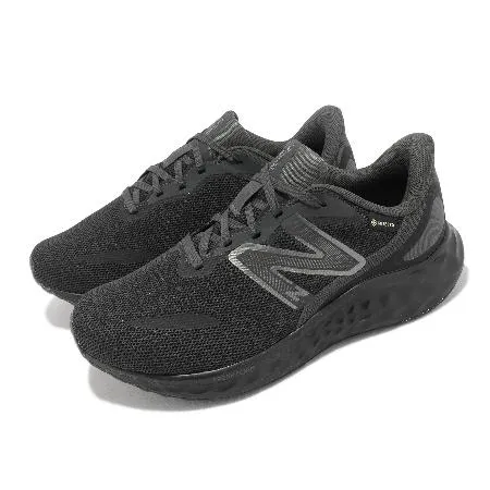 New Balance 慢跑鞋 Arishi V4 GTX D 女鞋 黑 銀 寬楦 舒適 防水 WARISGB4-D