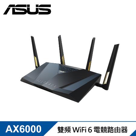 【ASUS 華碩】RT-AX88U PRO 雙頻 WiFi 6 電競無線路由器/分享器 【買就送華碩 USB-N10無線網路卡】