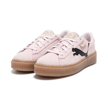 【PUMA】Suede Platform Cutout Wns 女 運動休閒鞋-39723305