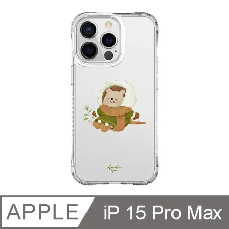 iPhone 15 Pro Max 6.7吋 Mandie暖呼呼刺蝟抗黃防摔iPhone手機殼