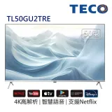 【促銷】(無安裝)東元 50吋真4K GoogleTV液晶顯示器 TL50GU2TRE