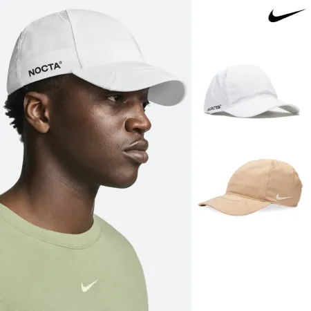 Nike x Nocta Cap 帽子 白/卡其 Nike 老帽 棒球帽 配件 聯名款 FV5541
