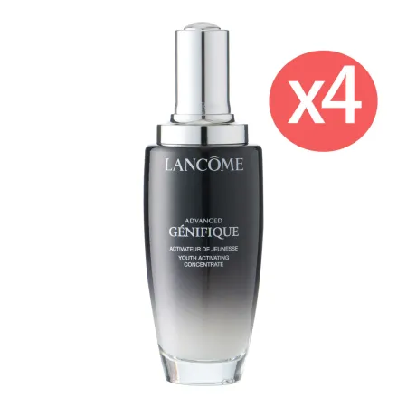 4入組-LANCOME 超未來肌因賦活露 100ML 小黑瓶(國際航空版)