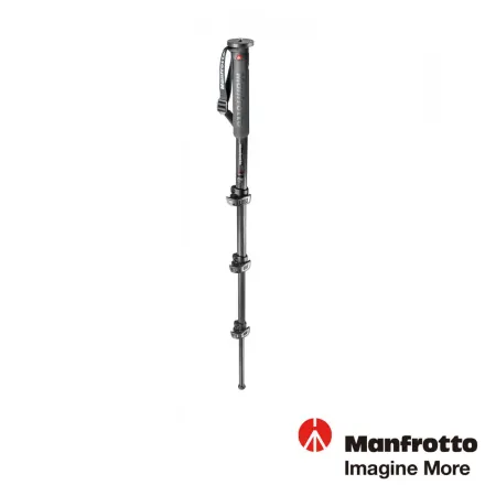 Manfrotto 義大利 XPRO 碳纖四節單腳支 MMXPROC4 正成公司貨