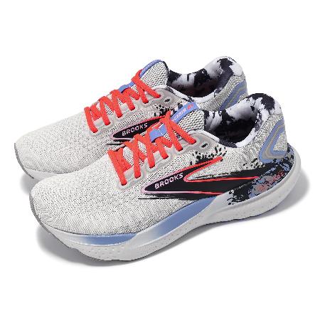 Brooks 慢跑鞋 Glycerin 21 男鞋 牡蠣色 黑 甘油系列 厚底 緩衝 運動鞋 1104191D084