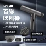 Lydsto百變吹風機 高速無刷 負離子吹風機 灰色 大風量吹風機 11萬轉高速