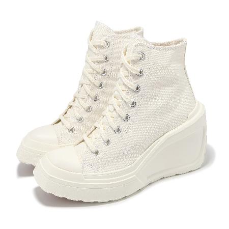 Converse Chuck 70 De Luxe Wedge HI 女鞋 米白 厚底 1970 帆布鞋 A06479C